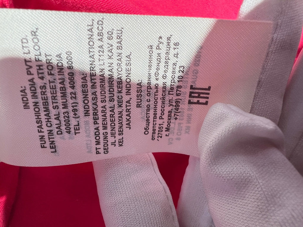 Fendi Cotton Red T-shirt