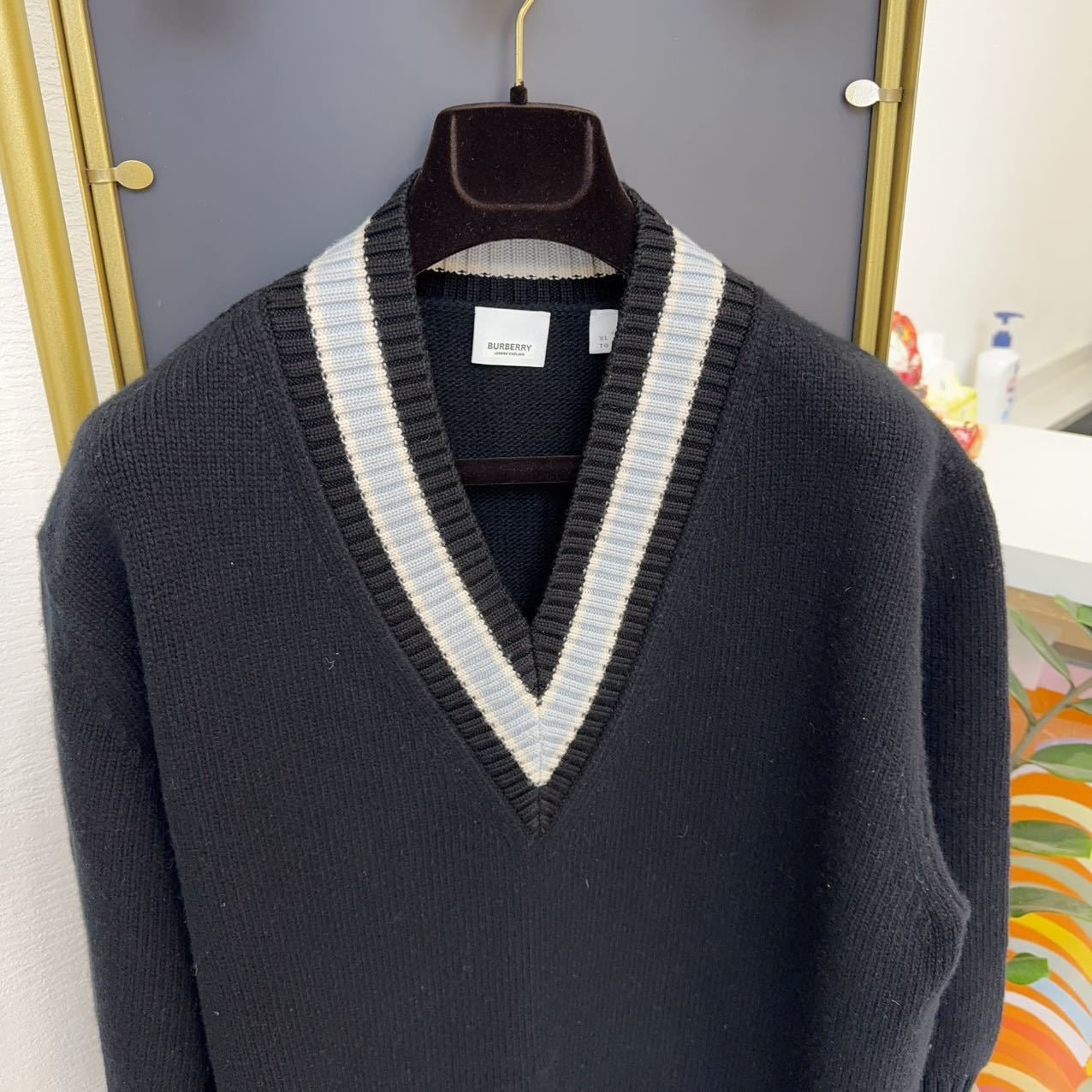 Burberry Metal Black Sweater