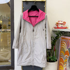 maxmara Gray Trench coat
