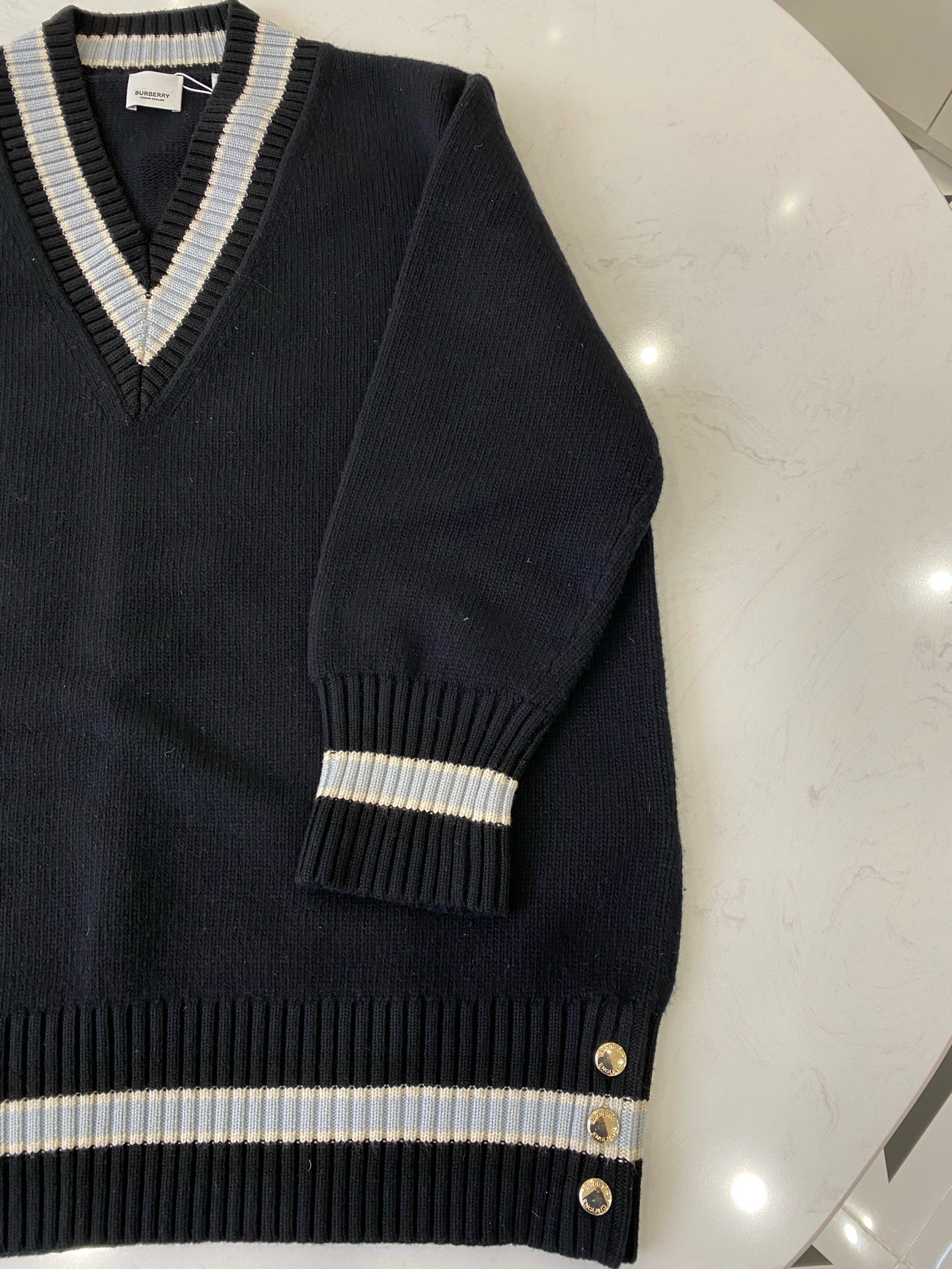 Burberry Metal Black Sweater