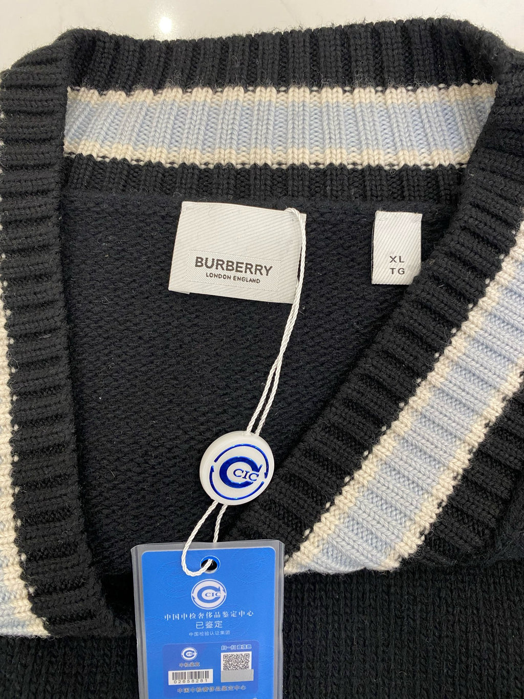 Burberry Metal Black Sweater