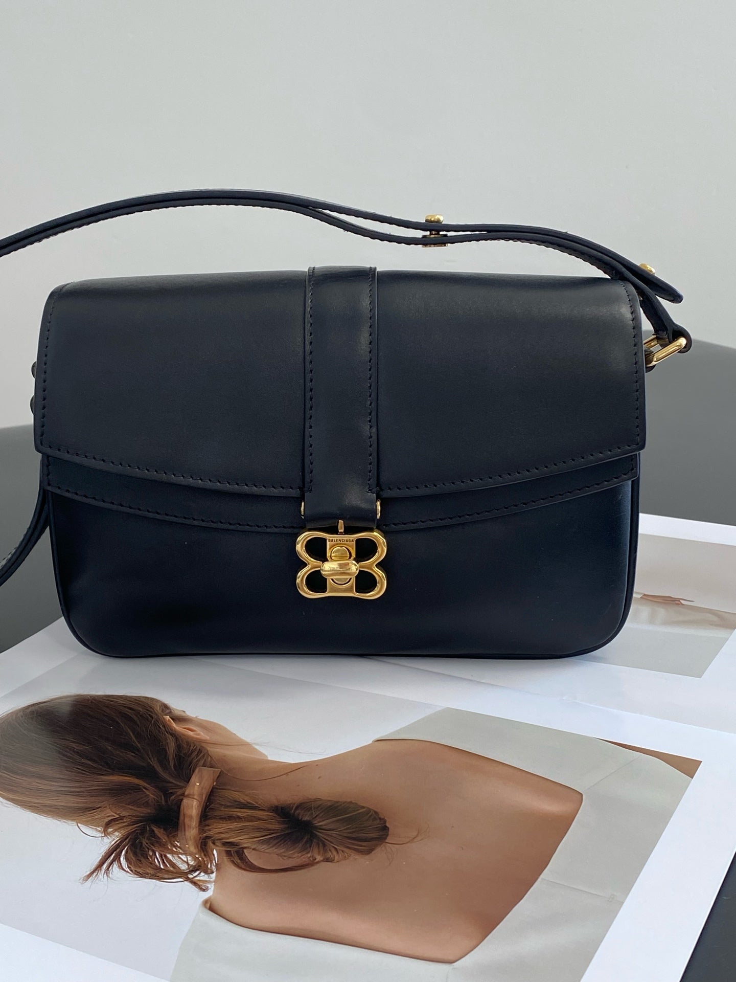 Balenciaga Metal Gold