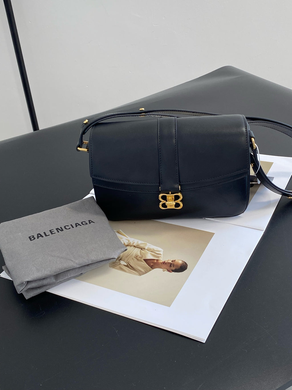 Balenciaga Metal Gold