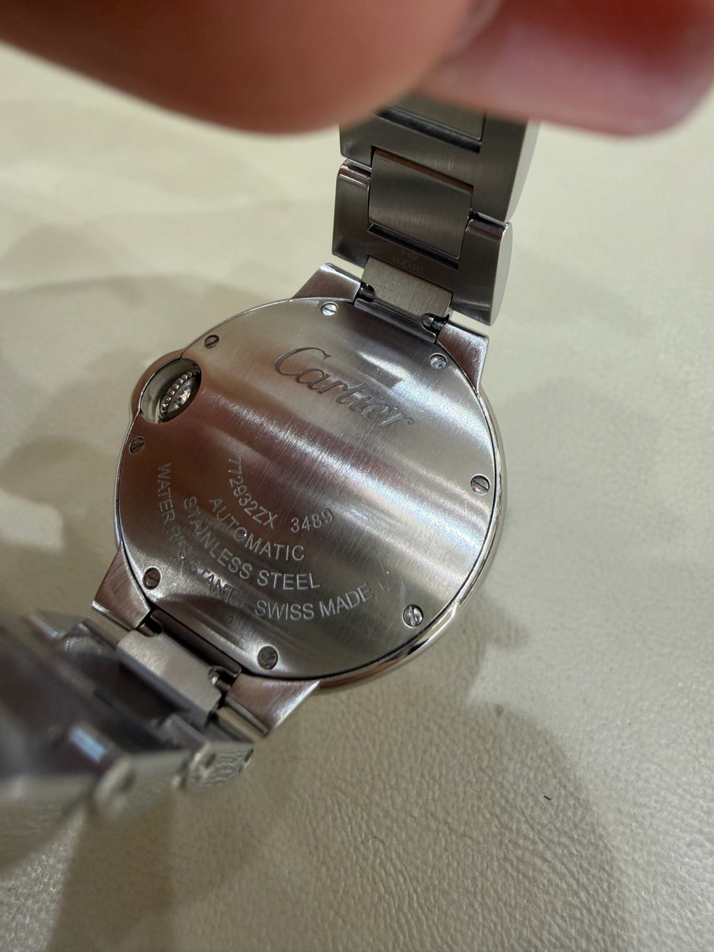 Cartier Ballon Bleu de Cartier Cartier Blue Balloon watch Automatic (self-winding) watch 33mm WSBB0044
