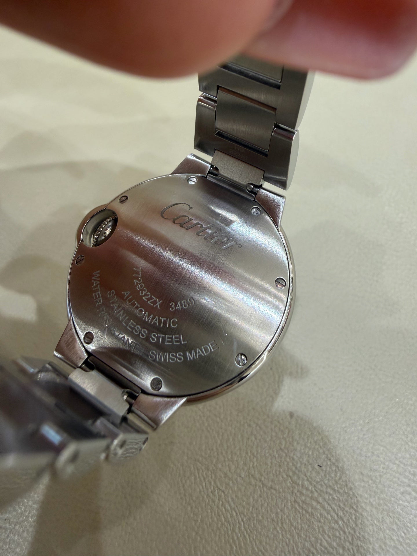 Cartier Ballon Bleu de Cartier Cartier Blue Balloon watch Automatic (self-winding) watch 33mm WSBB0044