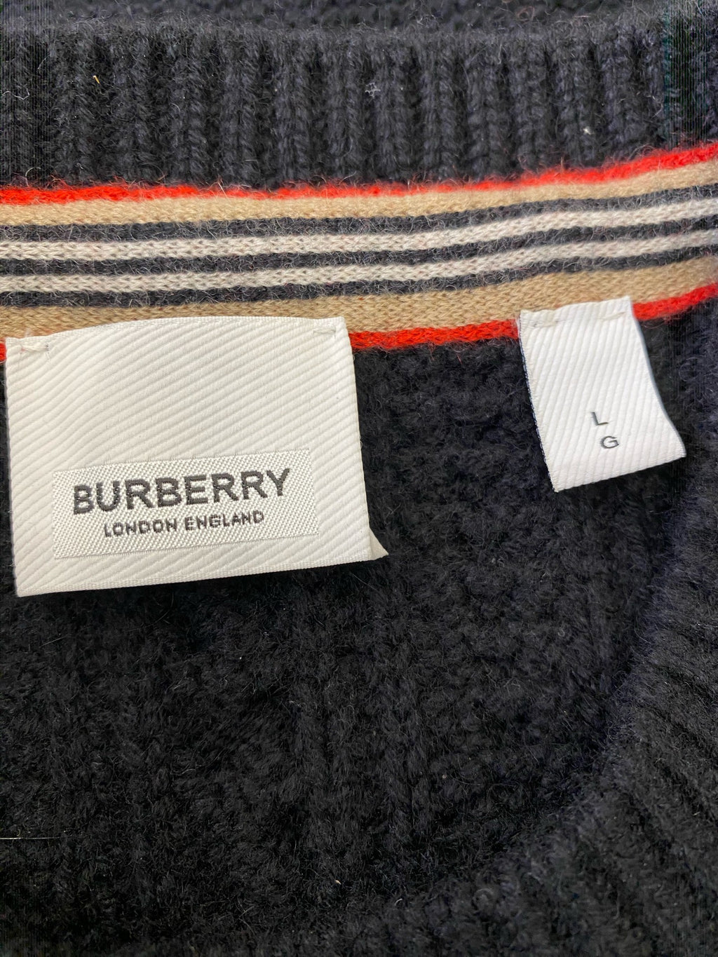 Burberry Blue Sweater