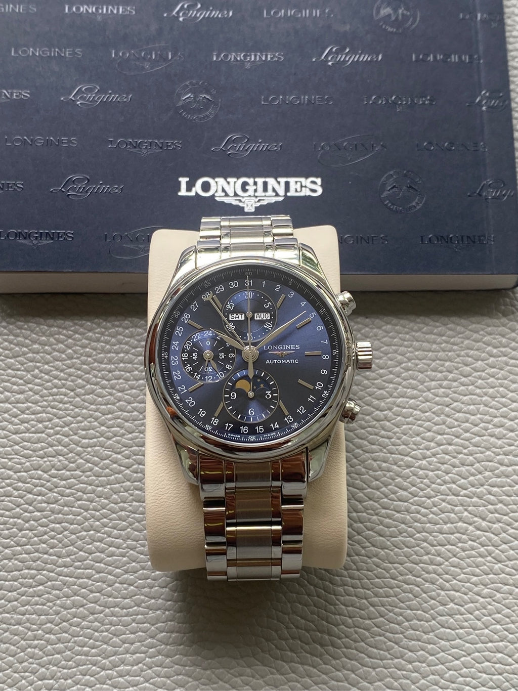 Longines Longines Master Collection Blue Mechanical watch 42.00mm L2.773.4.92.6