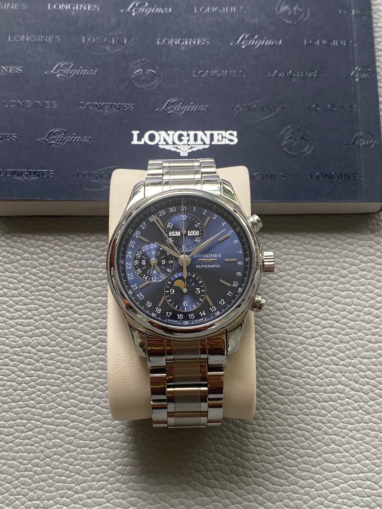 Longines Longines Master Collection Blue Mechanical watch 42.00mm L2.773.4.92.6