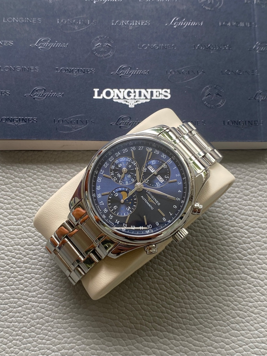 Longines Longines Master Collection Blue Mechanical watch 42.00mm L2.773.4.92.6