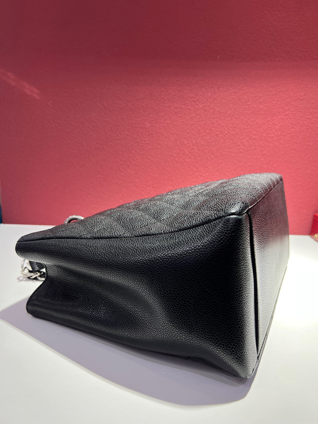 Chanel GrandShoppingTote Black 34×24×12