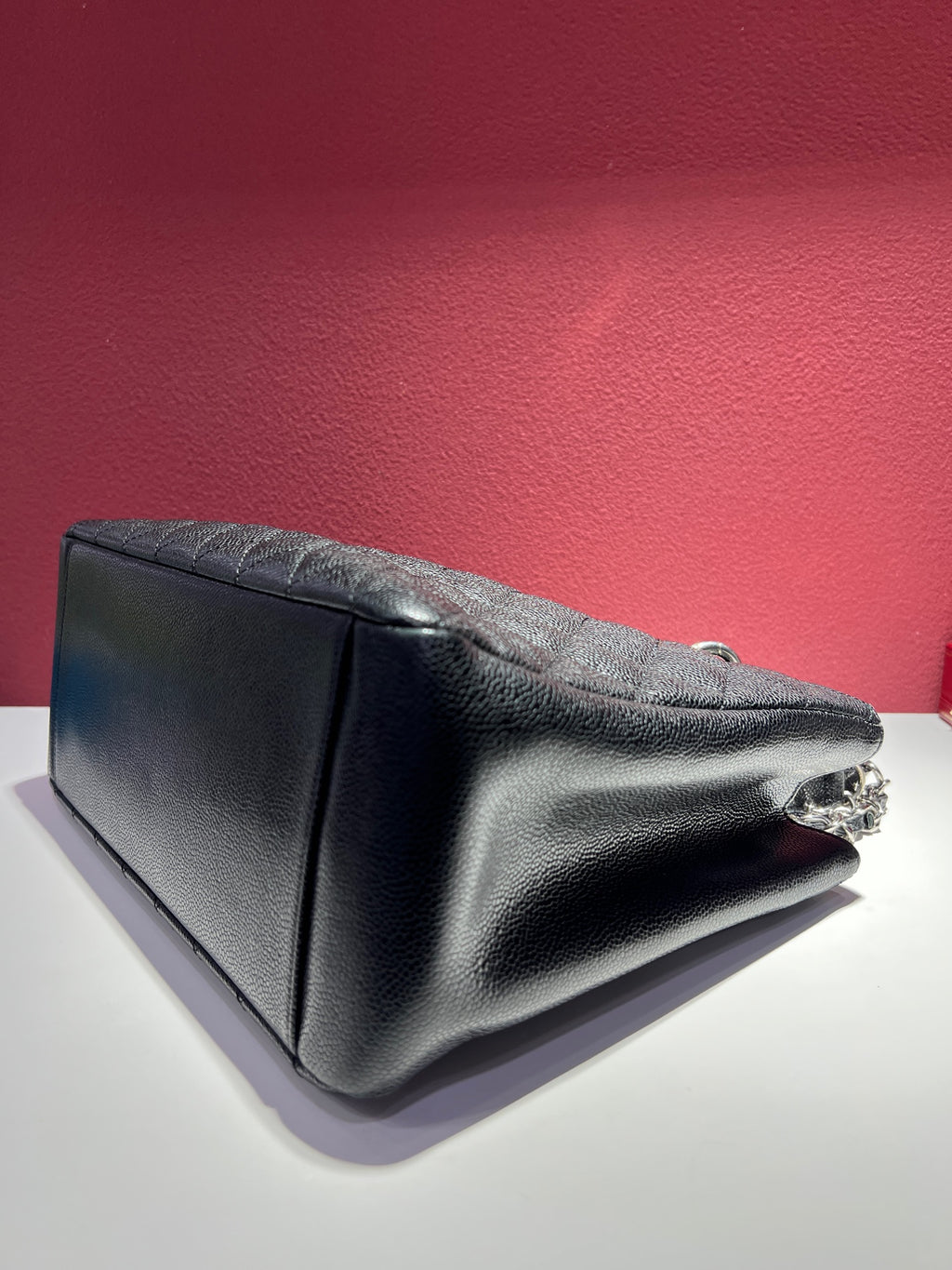 Chanel GrandShoppingTote Black 34×24×12