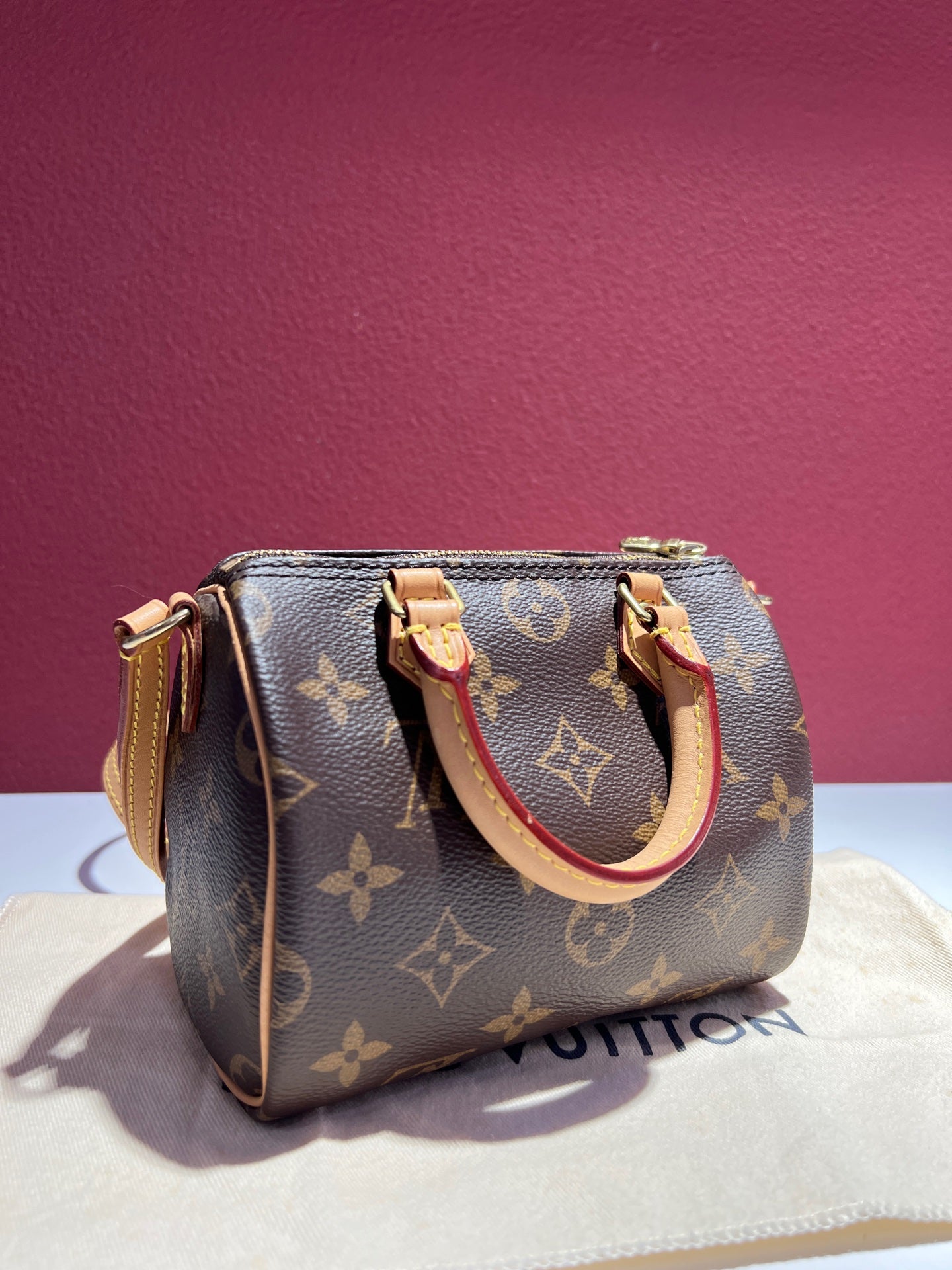 Louis Vuitton Nano Speedy Crossbody