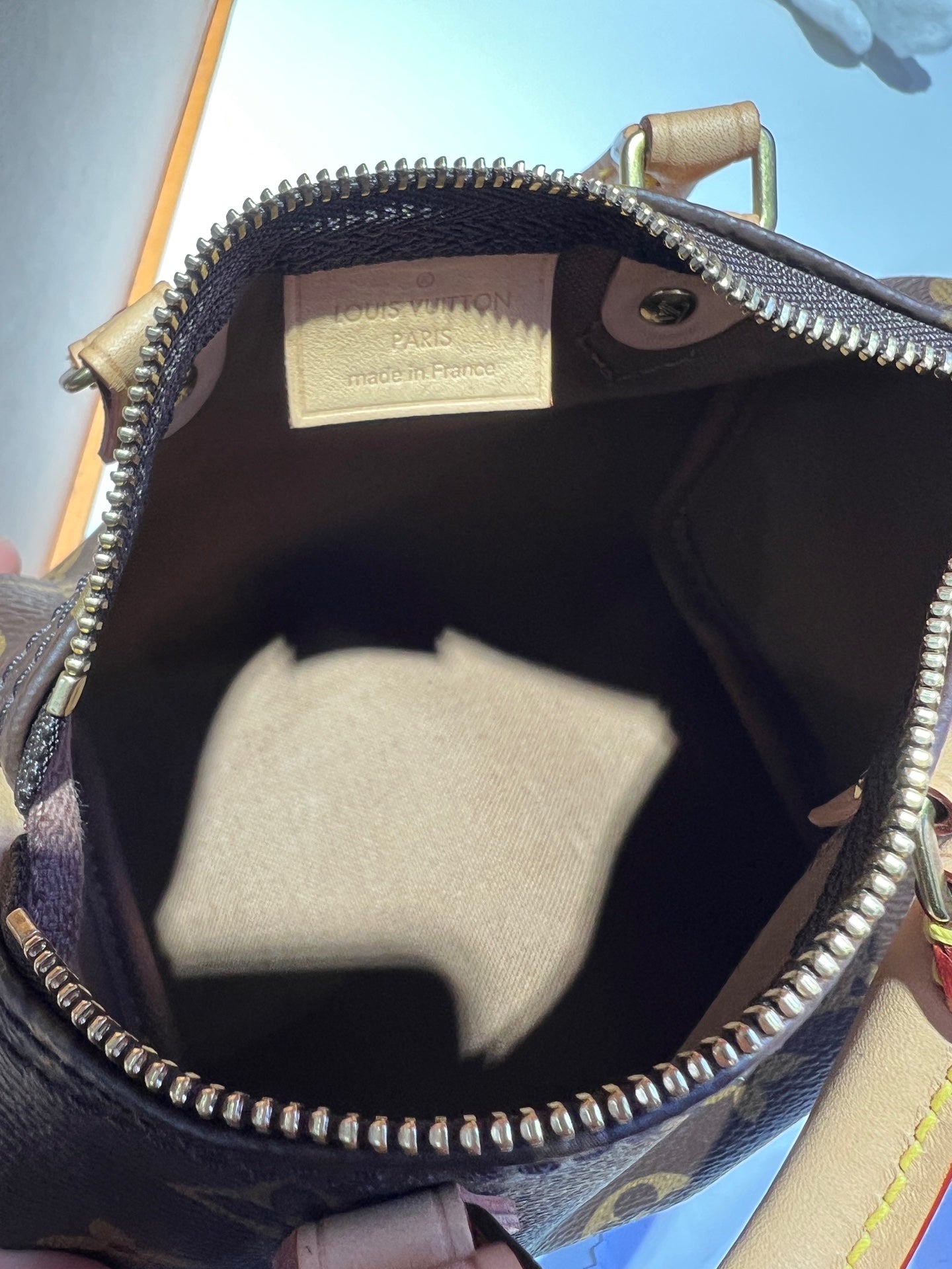 Louis Vuitton Nano Speedy Crossbody