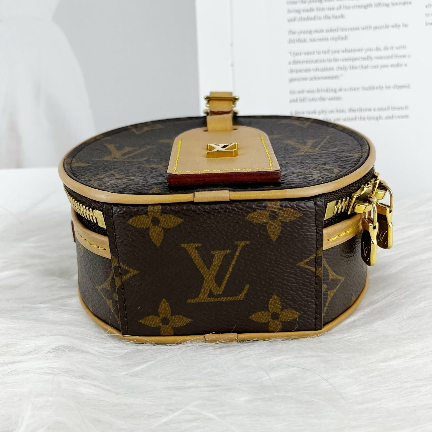 Louis Vuitton MINI HAT BOX Handbag M83575