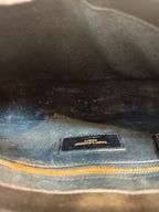 Saint laurent LE 5 À 7 baby soft grain leather handbag Leather Black 809461AADUU1000