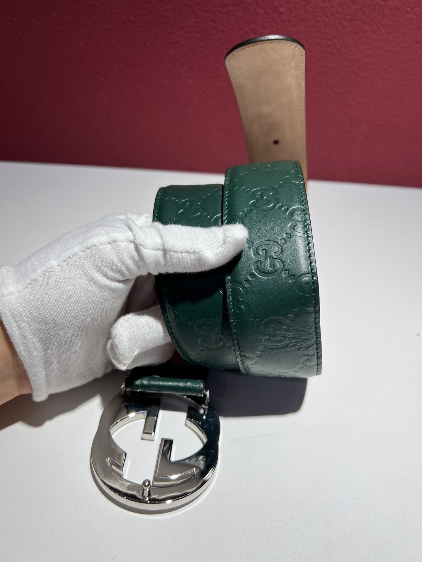 Gucci Green Belt