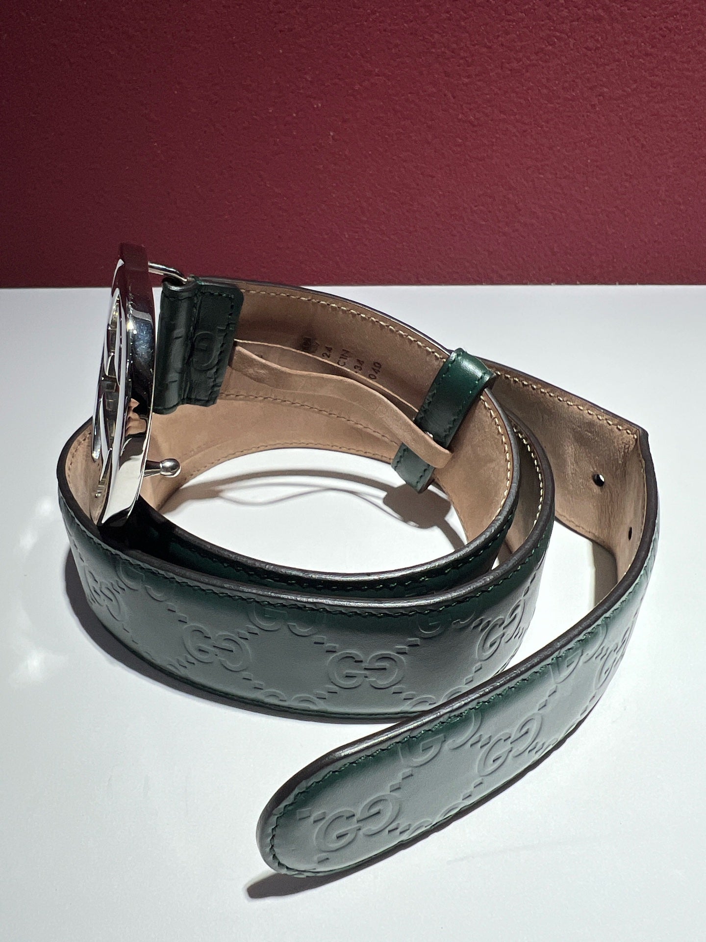 Gucci Green Belt