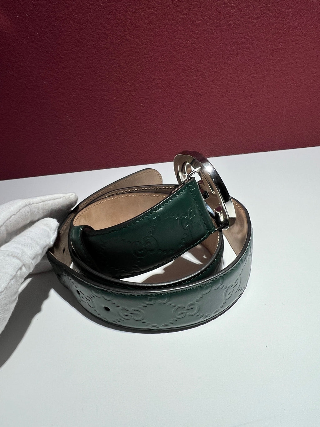 Gucci Green Belt