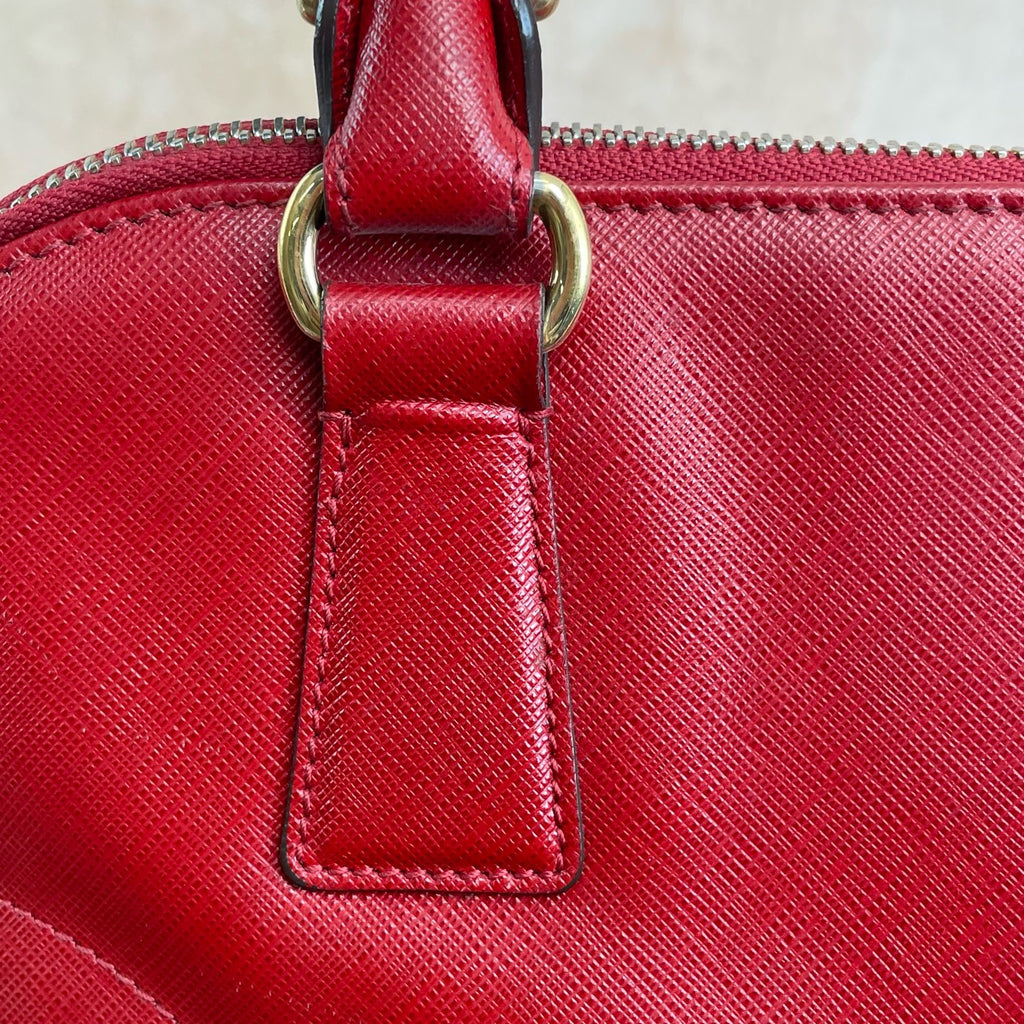Salvatore Ferragamo Red Shoulder Bag
