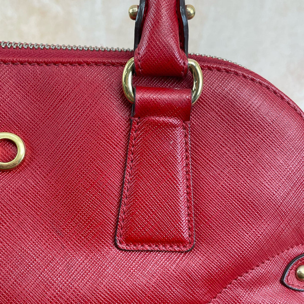 Salvatore Ferragamo Red Shoulder Bag