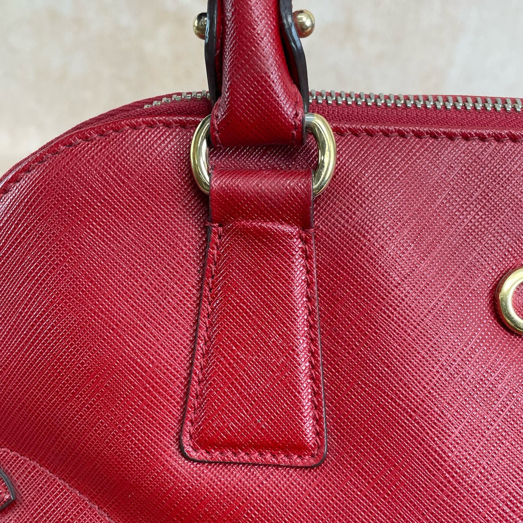 Salvatore Ferragamo Red Shoulder Bag