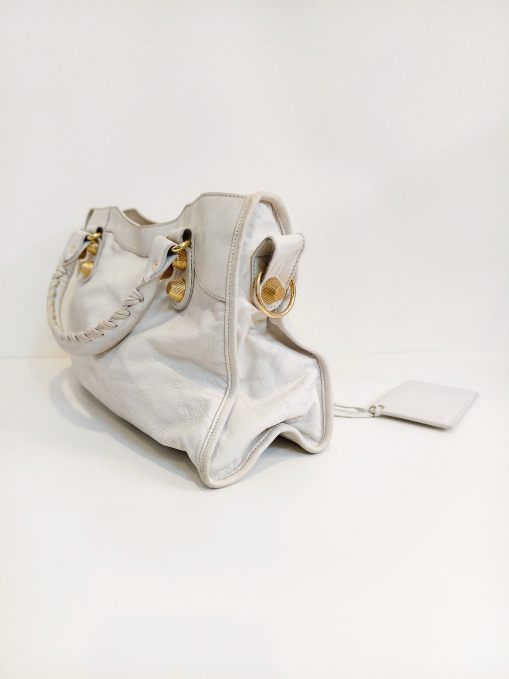 Balenciaga White Shoulder Bag 431621-D94JG-1465