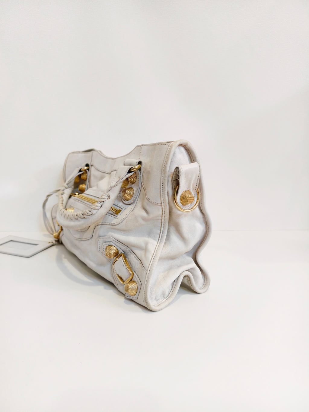 Balenciaga White Shoulder Bag 431621-D94JG-1465