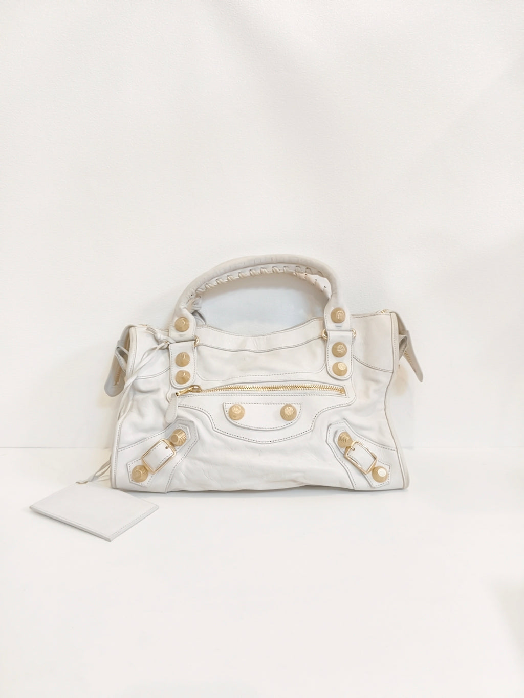 Balenciaga White Shoulder Bag 431621-D94JG-1465