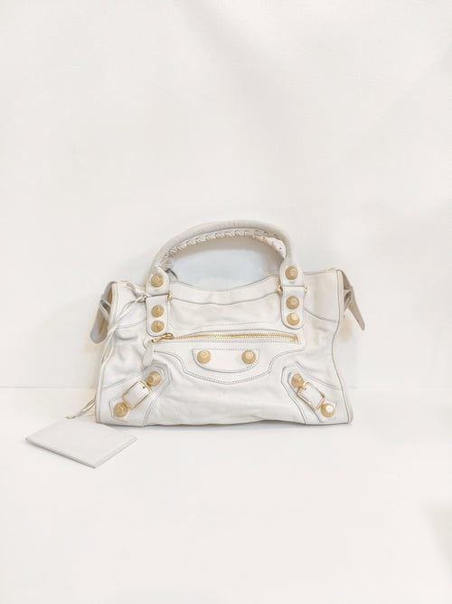 Balenciaga White Shoulder Bag 431621-D94JG-1465