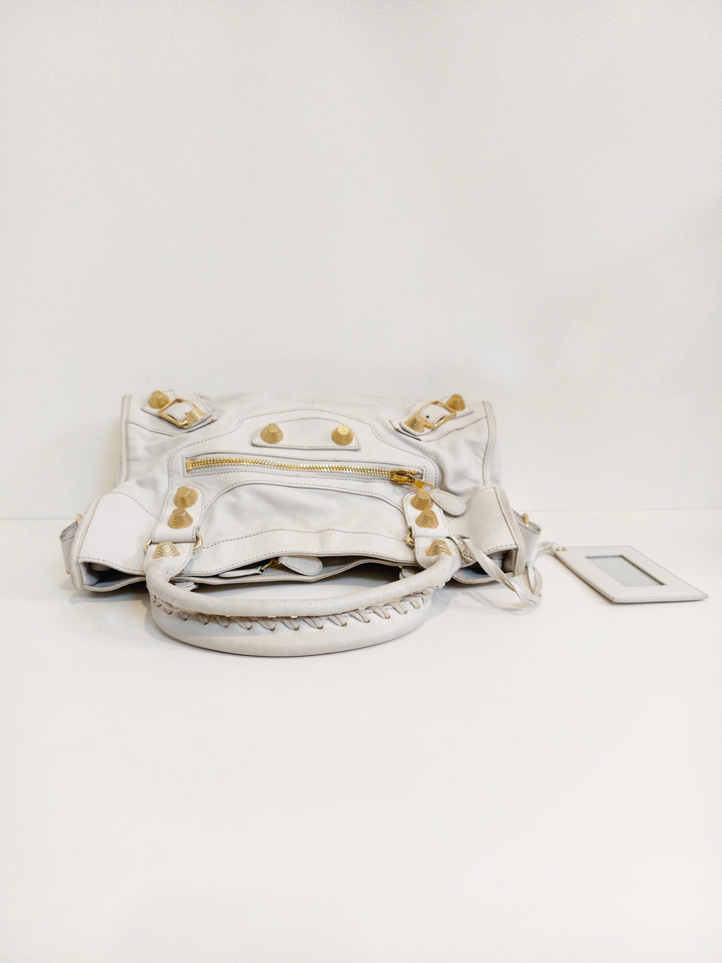 Balenciaga White Shoulder Bag 431621-D94JG-1465