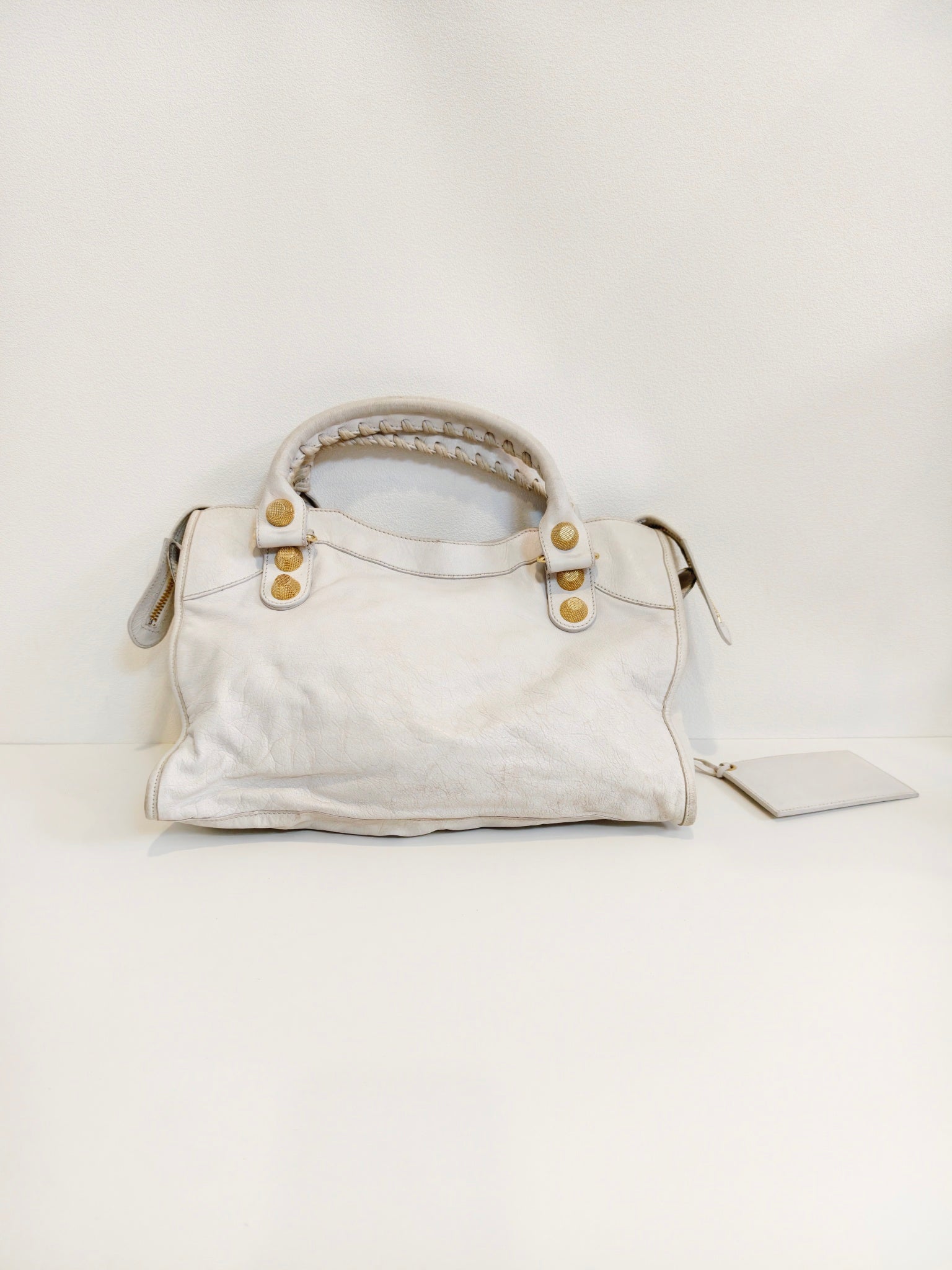 Balenciaga White Shoulder Bag 431621-D94JG-1465