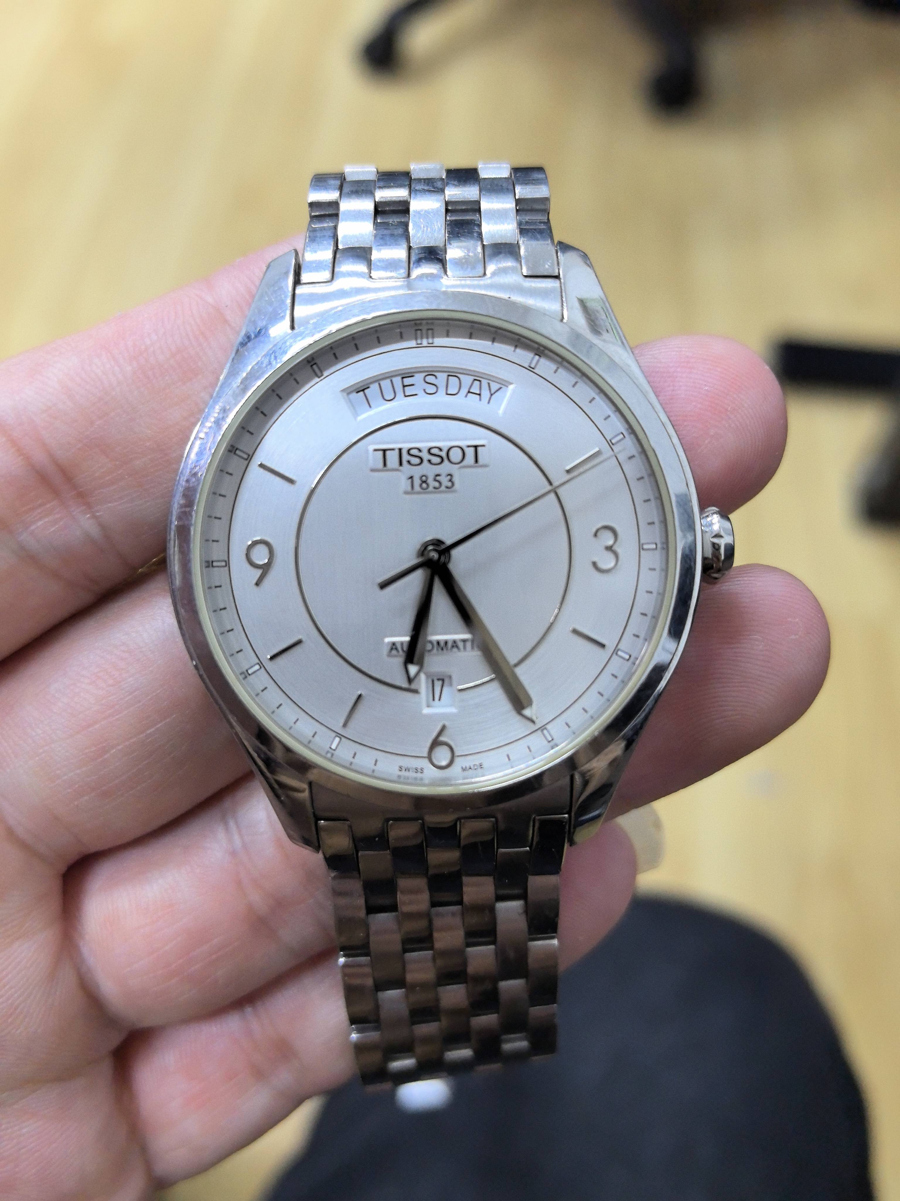 Tissot Classic Automatic (self-winding) watch 37 millimeters T038.430.11.037.00