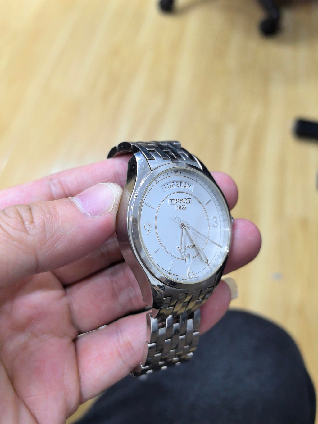Tissot Classic Automatic (self-winding) watch 37 millimeters T038.430.11.037.00