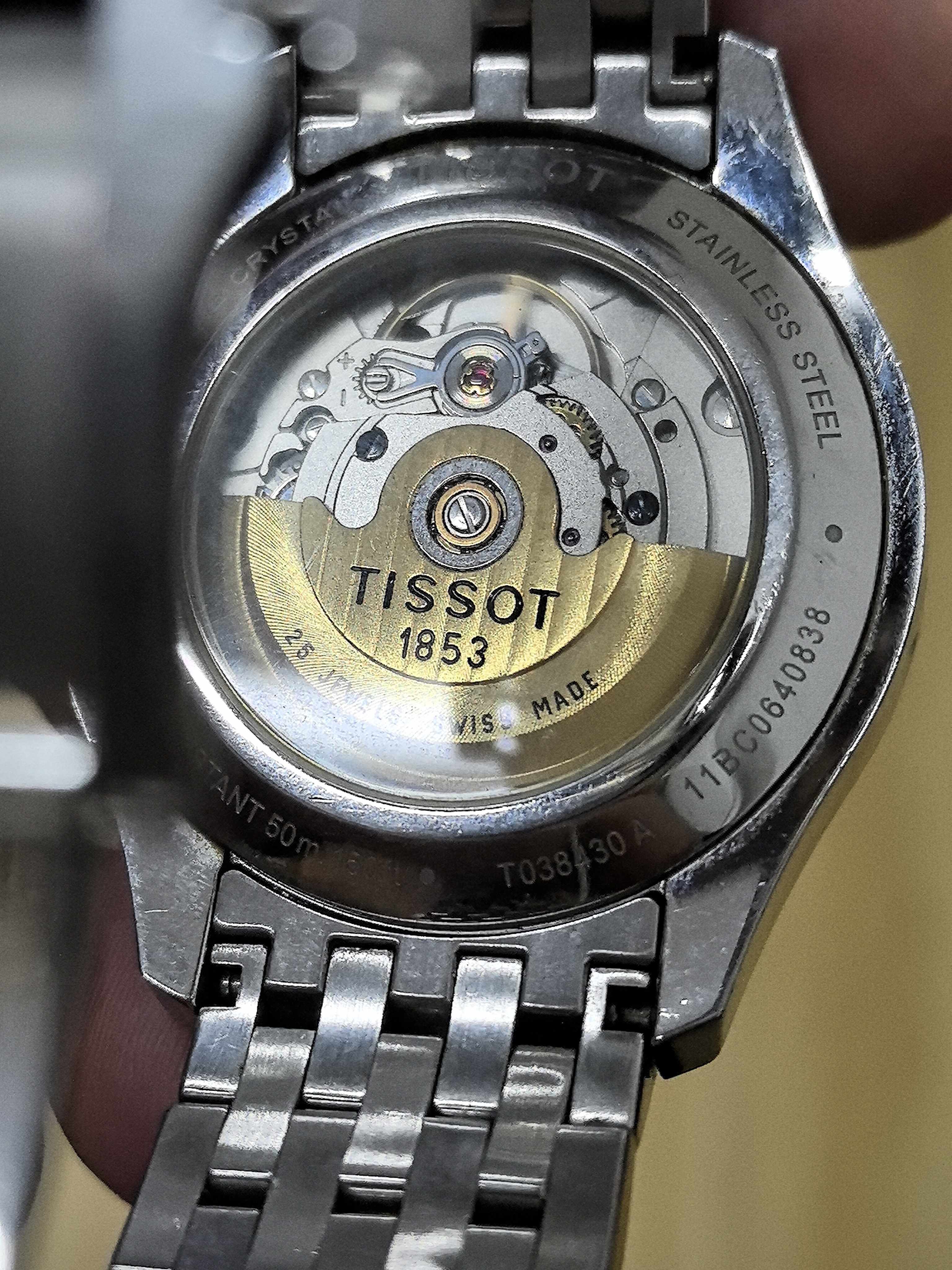 Tissot Classic Automatic (self-winding) watch 37 millimeters T038.430.11.037.00