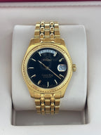 Longines Black Automatic (self-winding) watch