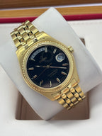 Longines Black Automatic (self-winding) watch