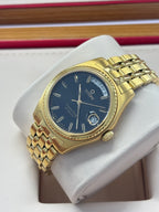 Longines Black Automatic (self-winding) watch