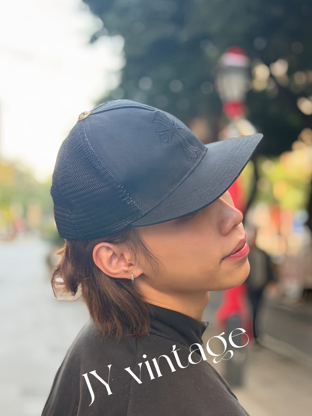 Chrome Hearts Black Baseball cap