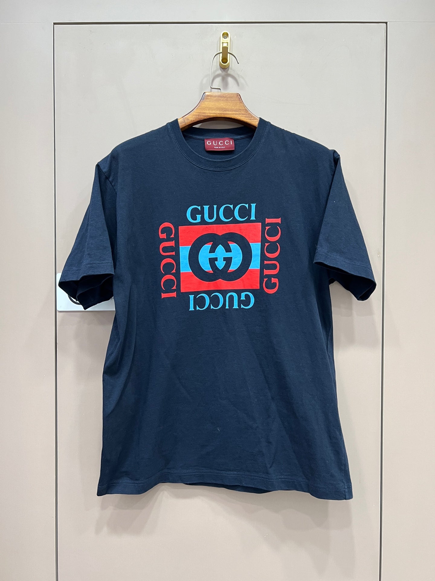 Gucci Gucci-print knitted cotton T-shirt Cotton T-shirt XXXS|XXS|XS|S|M|L|XL