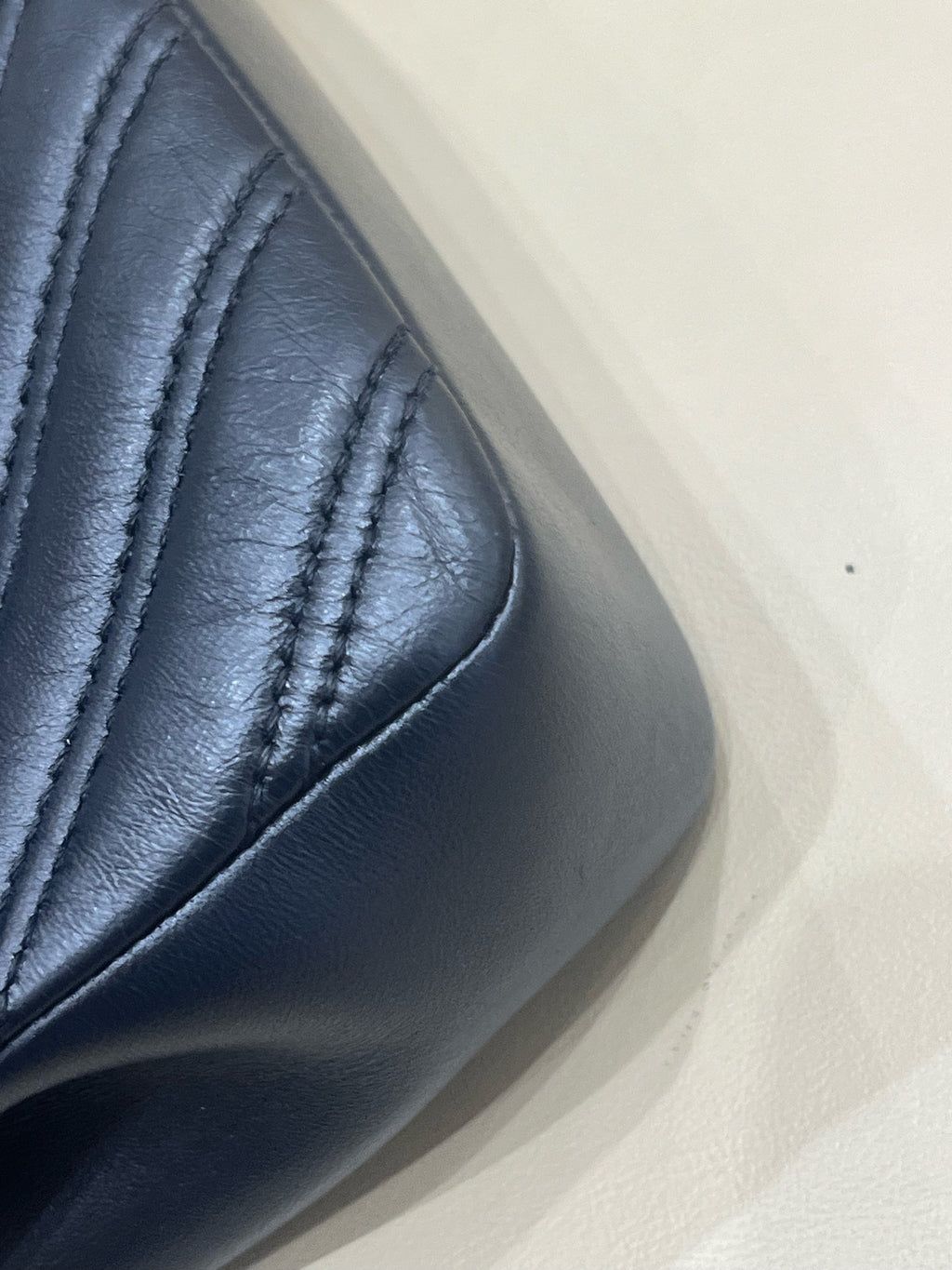 Chanel Classic 11.12 Handbag Blue Crossbody 15.5 × 25.5 × 6.5 A01112Y25539N0901