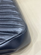 Chanel Classic 11.12 Handbag Blue Crossbody 15.5 × 25.5 × 6.5 A01112Y25539N0901