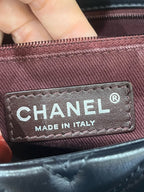 Chanel Classic 11.12 Handbag Blue Crossbody 15.5 × 25.5 × 6.5 A01112Y25539N0901