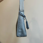 Prada Prada Re-Edition 2000 Re-Nylon Recycled Nylon Hobo Underarm Bag Cordura Blue 1NE515_RDH0_F0591