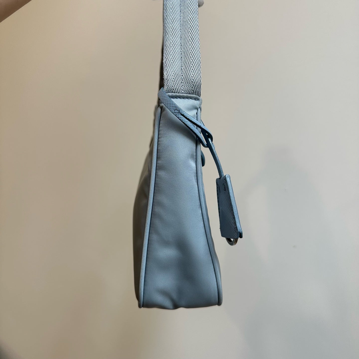Prada Prada Re-Edition 2000 Re-Nylon Recycled Nylon Hobo Underarm Bag Cordura Blue 1NE515_RDH0_F0591