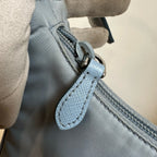 Prada Prada Re-Edition 2000 Re-Nylon Recycled Nylon Hobo Underarm Bag Cordura Blue 1NE515_RDH0_F0591