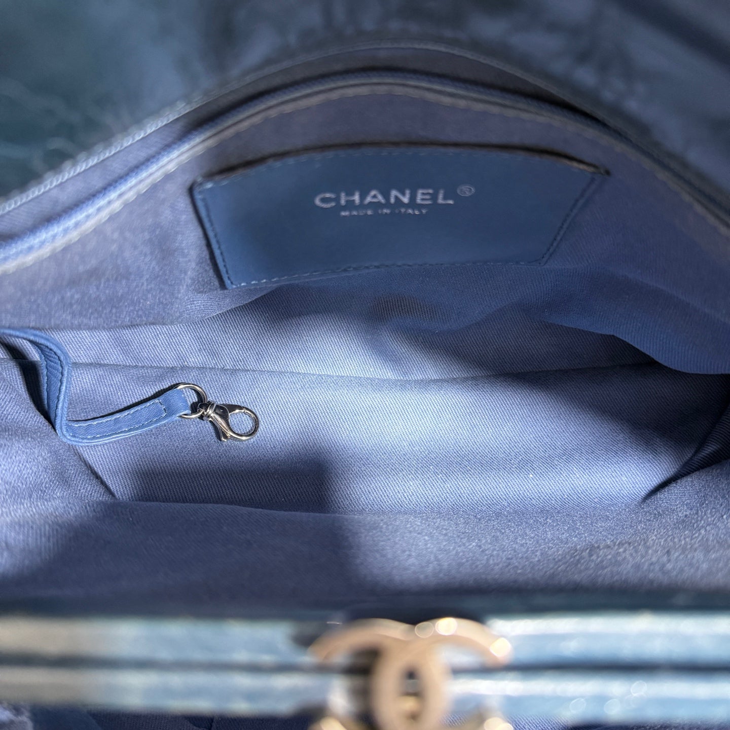 Chanel Blue Shoulder Bag