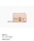 Dior Pink Crossbody 24 x 16 x 8 centimeters M5818CNMJM413