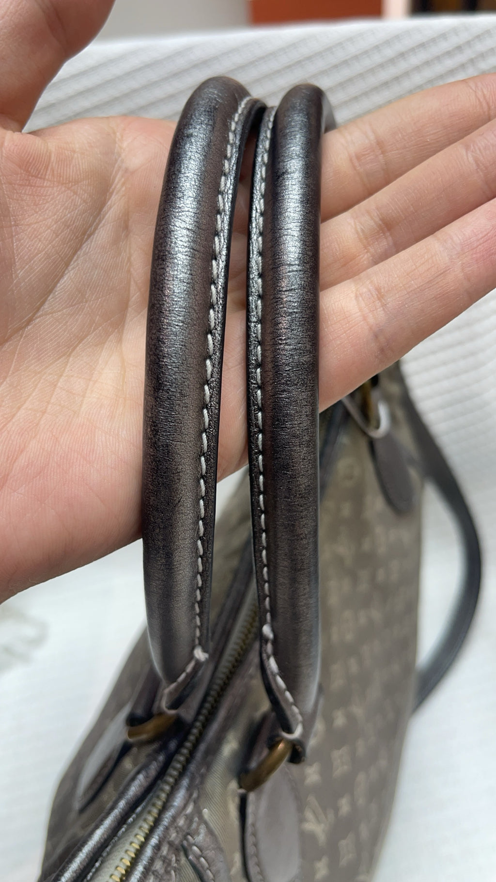Louis Vuitton Gray Crossbody