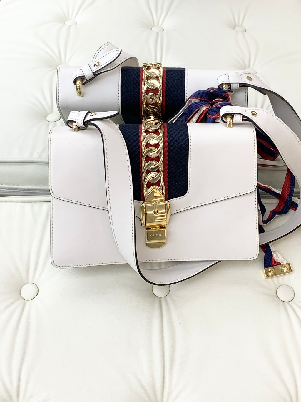 Gucci White Crossbody
