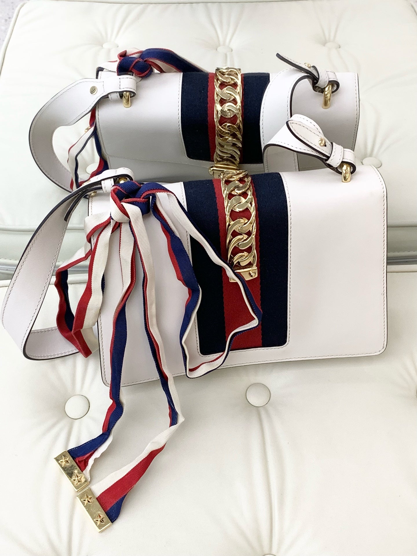 Gucci White Crossbody